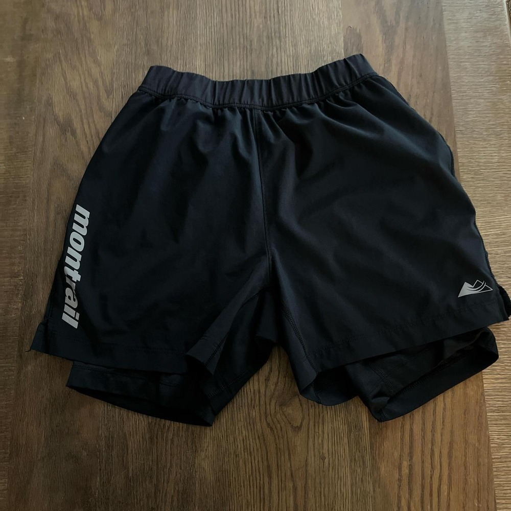 Columbia Montrail endless 2-in-1 trail running short compression supportive